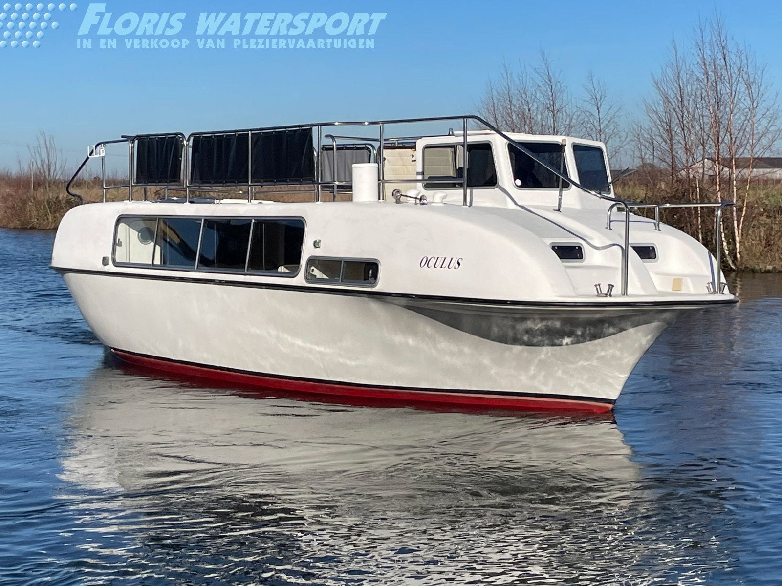 Oculus 104, Watersport en Boten, 3 m, Overige merken, Gebruikt, Binnenboordmotor