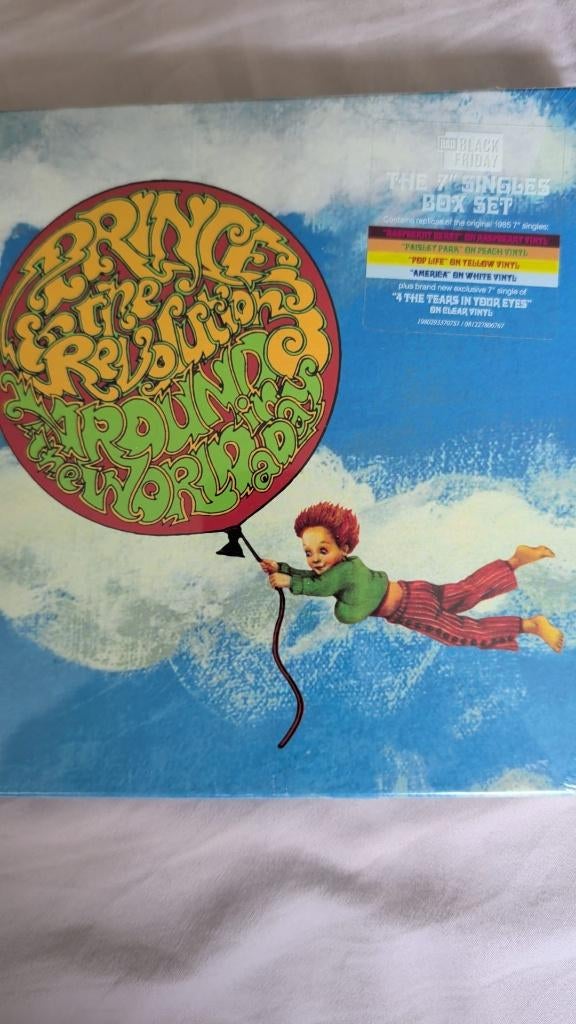 Around The World In A Day 7" singles box set (Prince), Cd's en Dvd's, Vinyl | Pop, 7 inch, 2020 tot heden, Ophalen of Verzenden