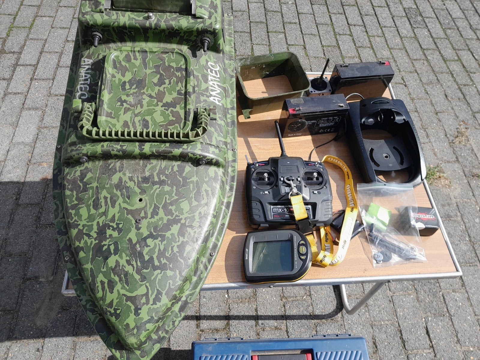 anatec voerboot opknapper, Watersport en Boten, Ophalen of Verzenden, Gebruikt, Overige typen
