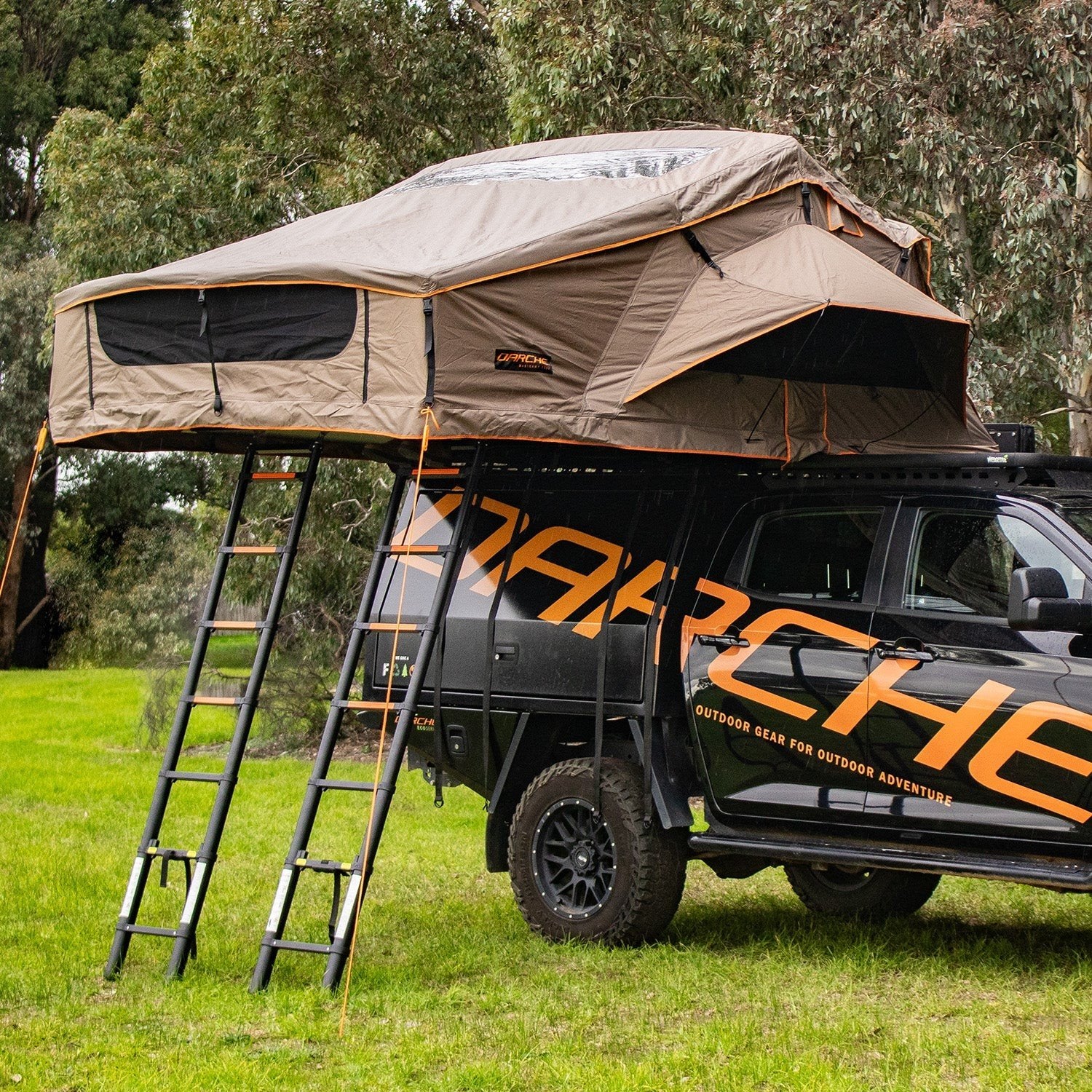 Darche Basecamp 2200 daktent | Zo goed als nieuw!, Ophalen, Zo goed als nieuw, Tot en met 5