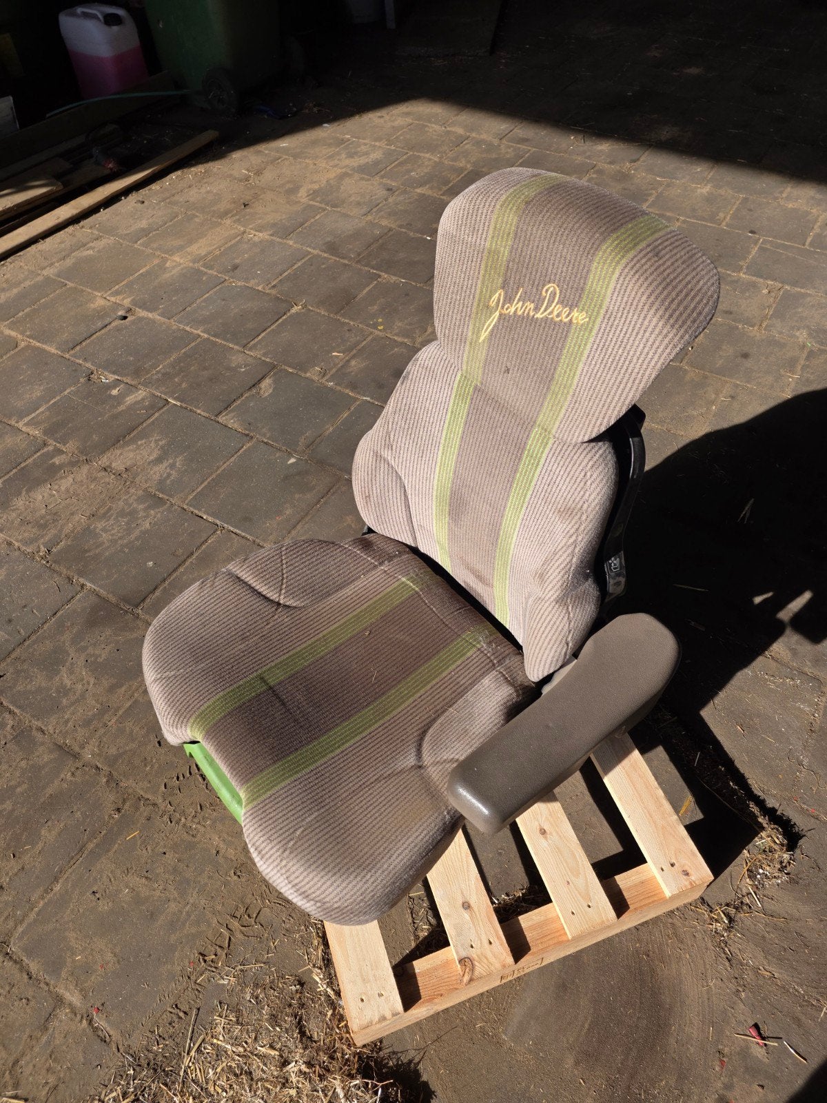 john deere stoel, Ophalen