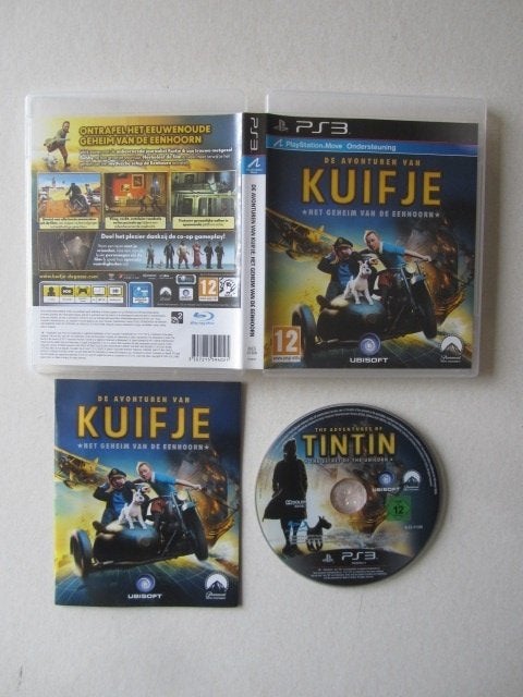 PS3 * Kuifje Tin Tin * Playstation 3, Avontuur en Actie, Vanaf 18 jaar, 1 speler, Nieuw