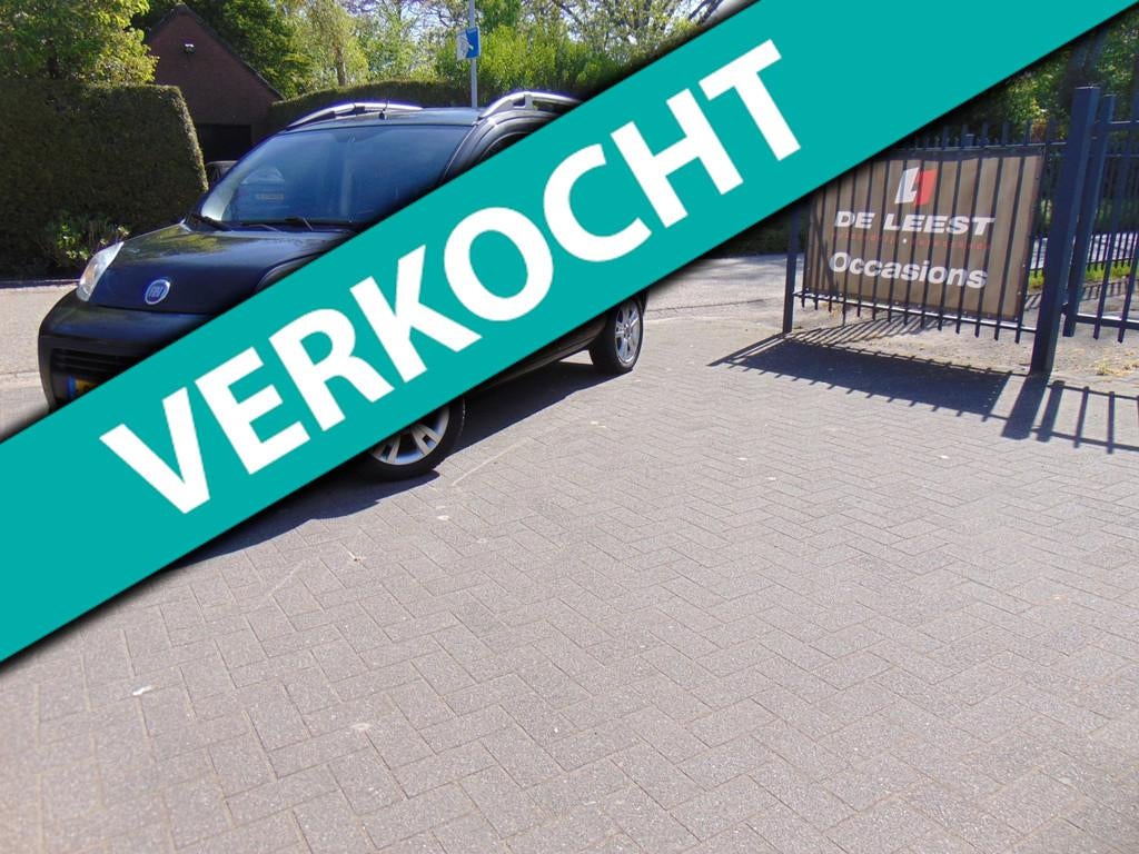 Fiat Qubo 1.4 Dynamic, Auto's, Fiat, Bedrijf, Te koop, Qubo, ABS, Airbags, Airconditioning, Boordcomputer, Centrale vergrendeling