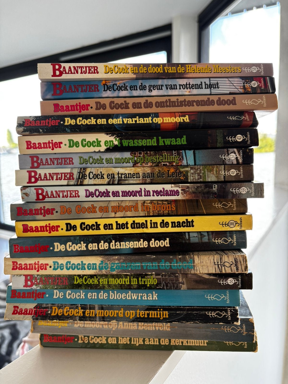 Baantjer de Cock boeken, Ophalen of Verzenden, Zo goed als nieuw