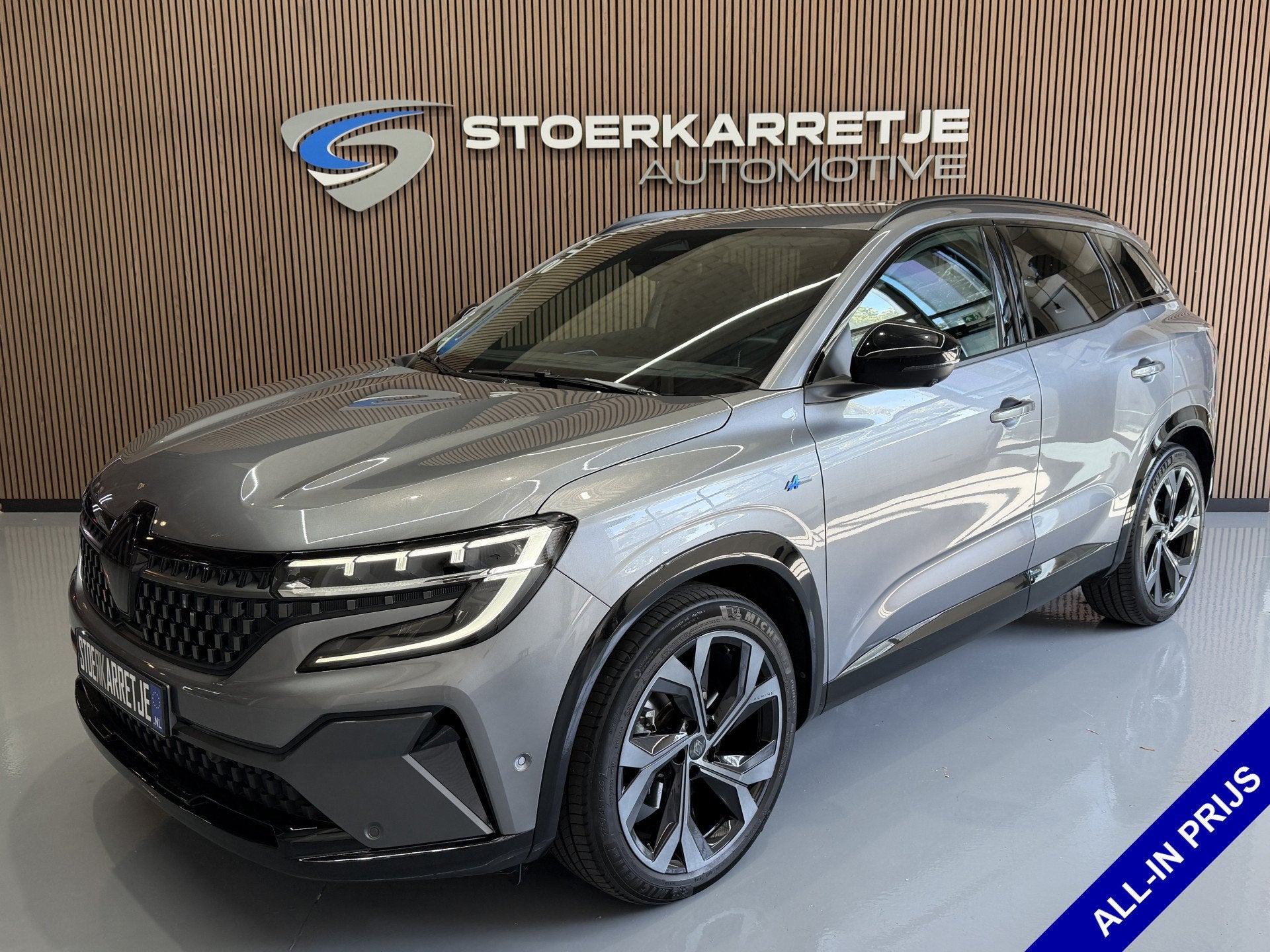 Renault Austral 1.2 Full hybrid 200pk iconic esprit Alpine |, Auto's, Dealer onderhouden, Gebruikt, Zwart, 1199 cc