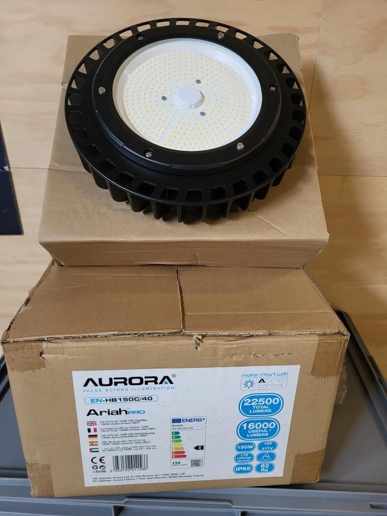 Led Lamp Highbay EN-HB150C/40 Ariah Pro 150W 1-10V Dimmable, Ophalen of Verzenden, Nieuw, Minder dan 50 cm