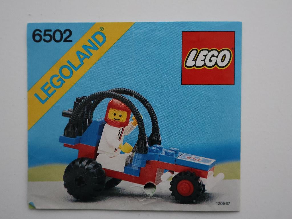 Lego Classic Town Race 6502 Turbo Racer, Gebruikt, Overige thema's, Lego, Compleet