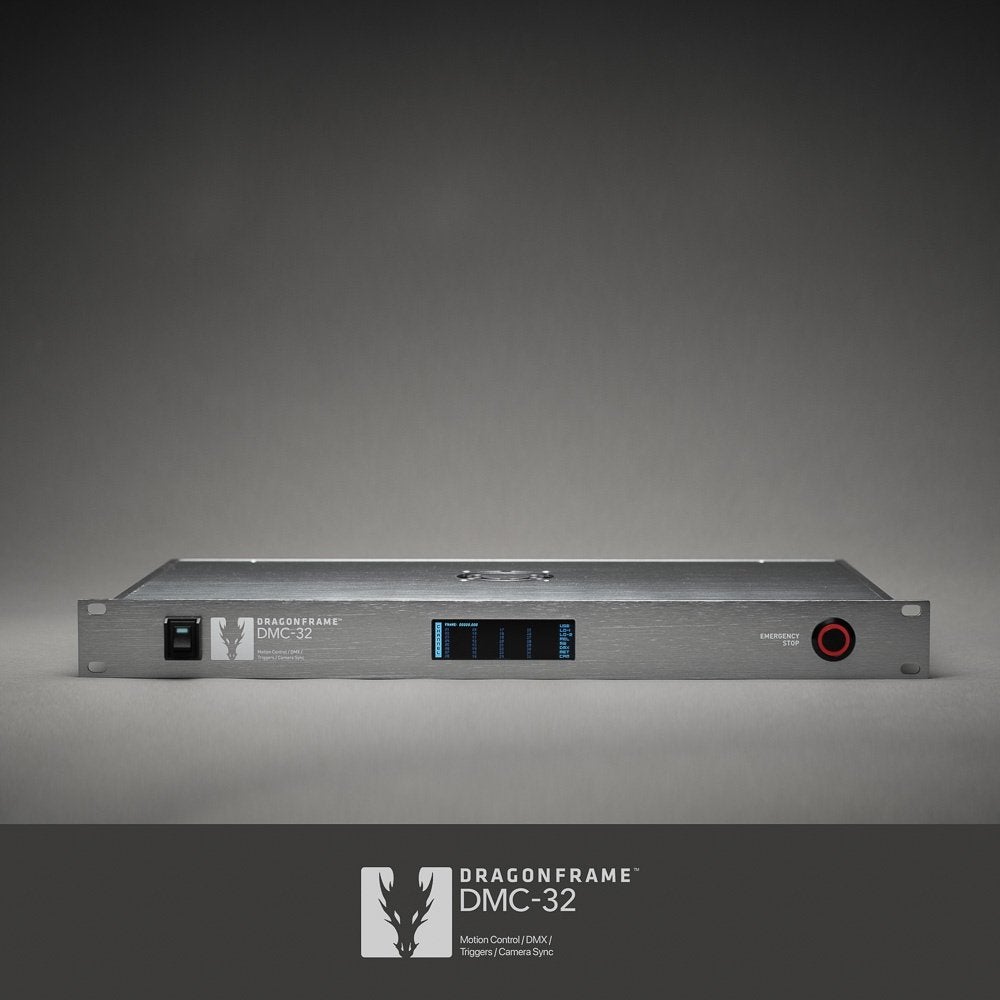 Dragonframe DMC-32 complete moco set 9 assen + DMX licht, Ophalen, Zo goed als nieuw, Video