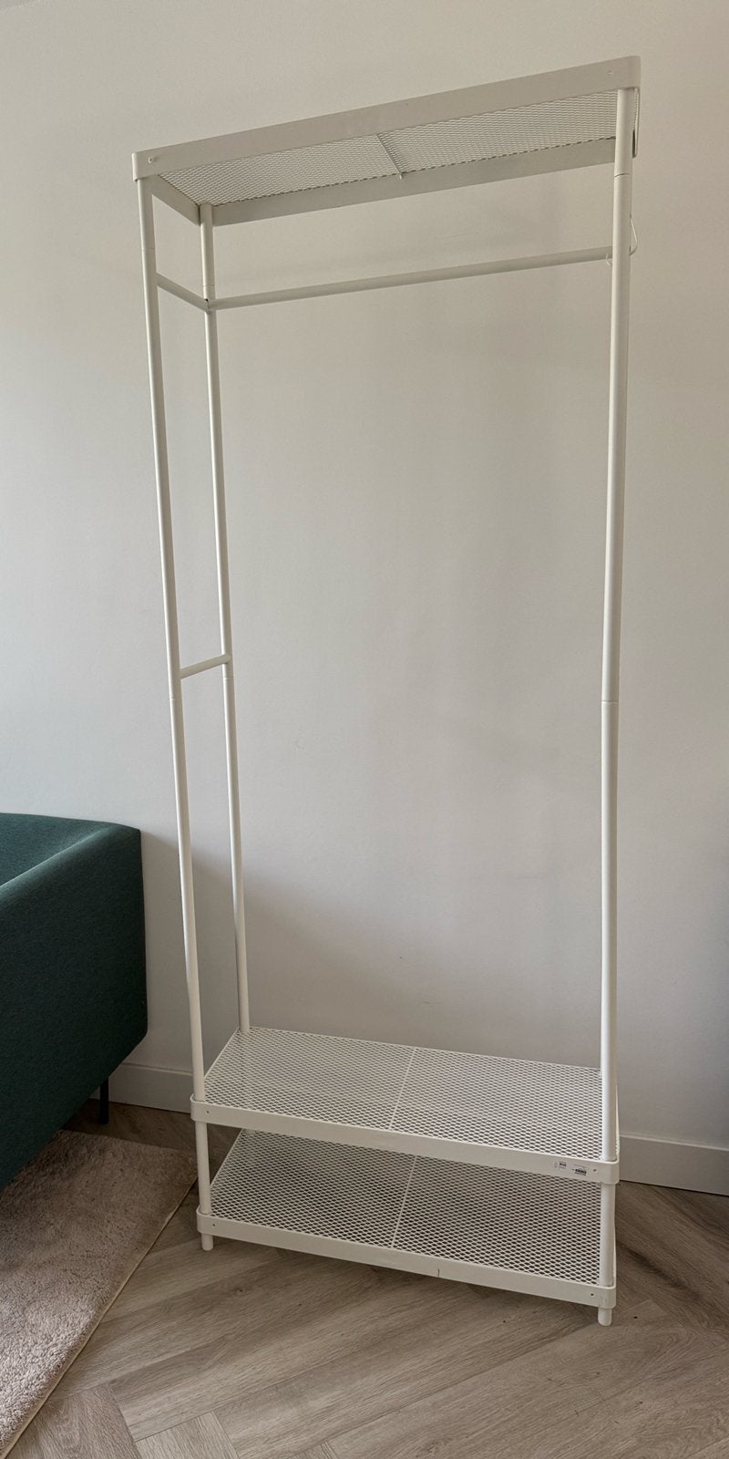 Ikea kapstok met schoenopberger, Ophalen, Zo goed als nieuw