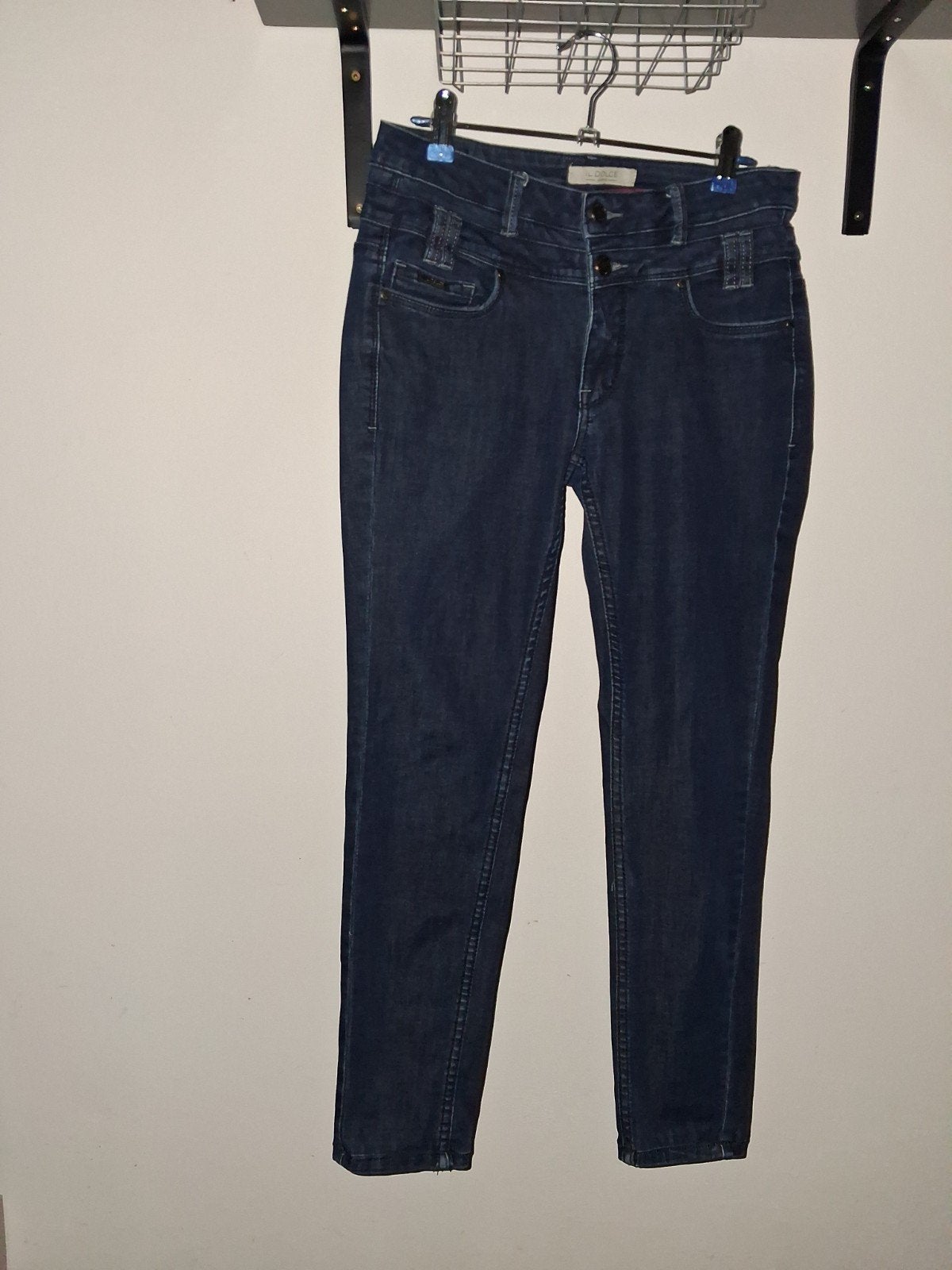 IL DOLCE Skinny jeans maat 29. 5hale=4betale, Ophalen of Verzenden, Zo goed als nieuw, Blauw, W28 - W29 (confectie 36)