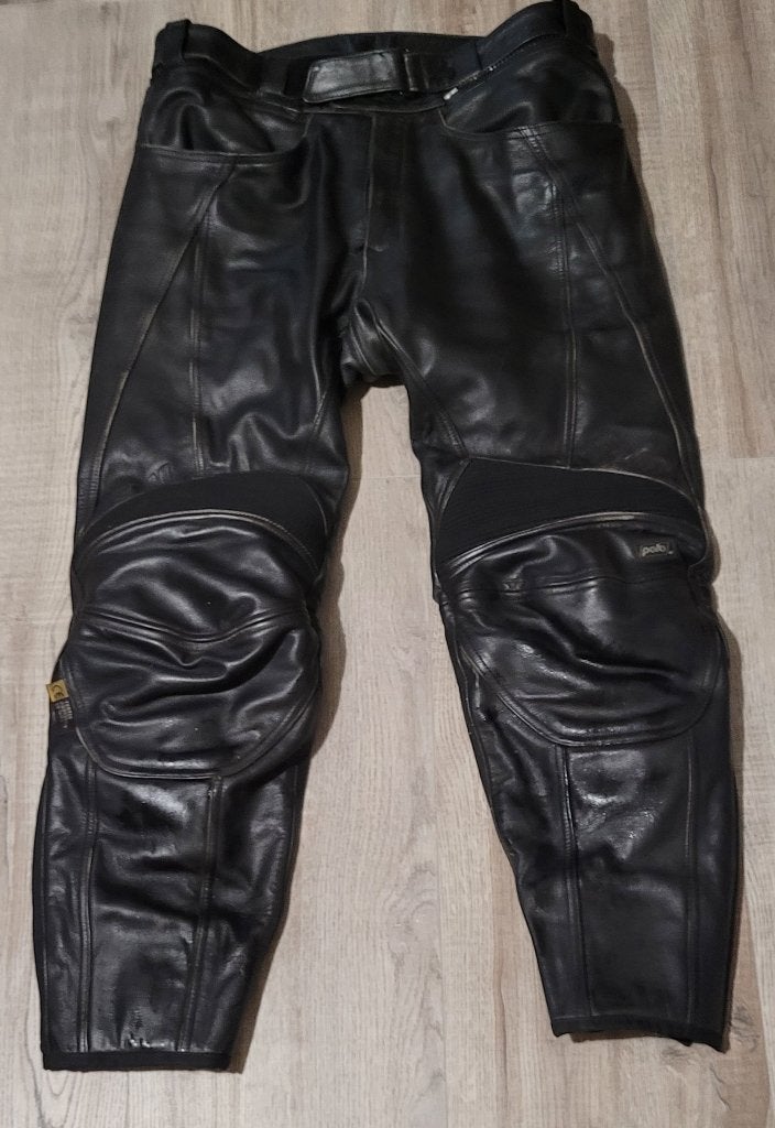 Leren motorbroek, Motoren, Kleding | Motorkleding, Broek | leer, Heren, Tweedehands, Ophalen of Verzenden