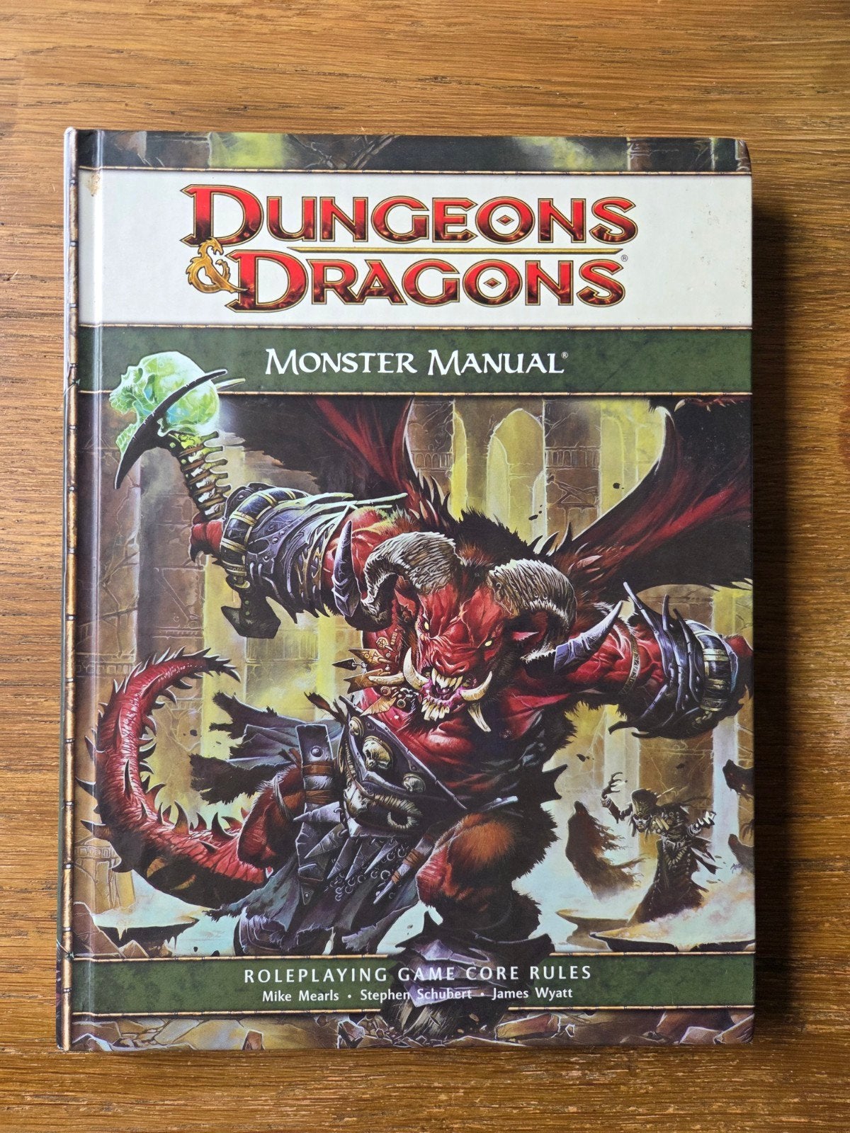 Dungeons & Dragons 4th Edition - Monster Manual (Hardcover), Ophalen of Verzenden, Gebruikt, Overige soorten, Boek of Catalogus