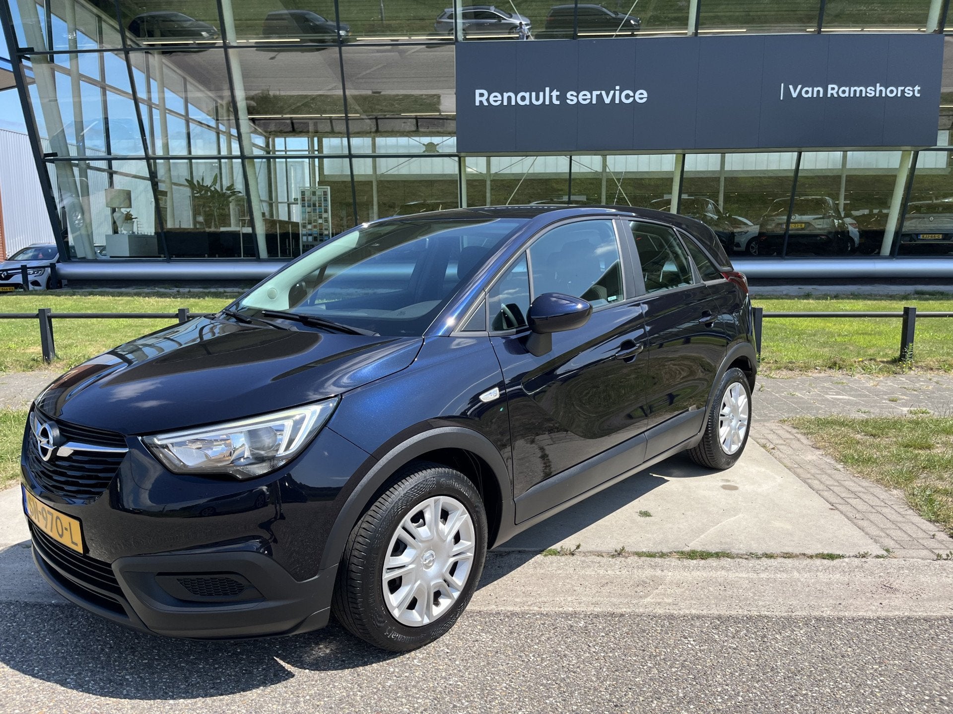 Opel Crossland X 1.2 Online Edition / Trekhaak / Airco / Ele, Auto's, Voorwielaandrijving, Gebruikt, 1199 cc, Origineel Nederlands