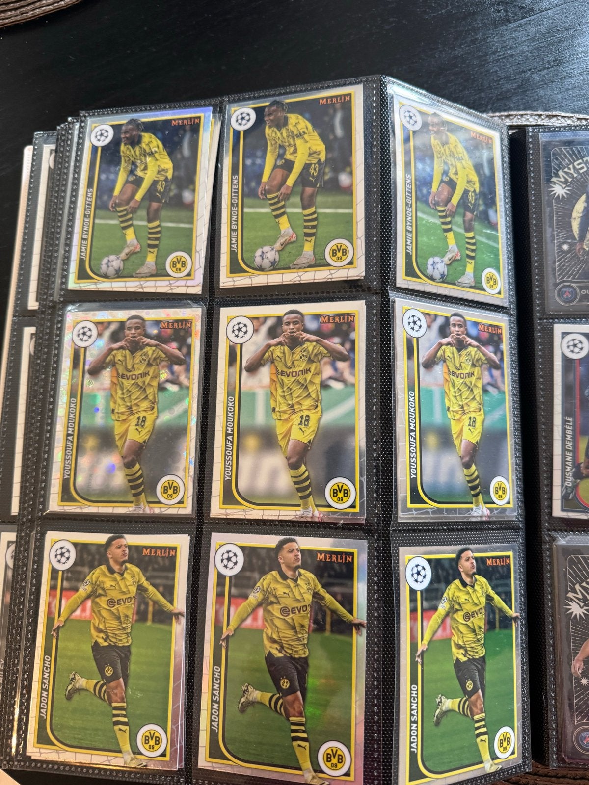 Diverse Topps Merlin 2024 Voetbalkaarten - Zo goed als nieuw, Ophalen of Verzenden, Zo goed als nieuw, Buitenlandse clubs, Spelerskaart