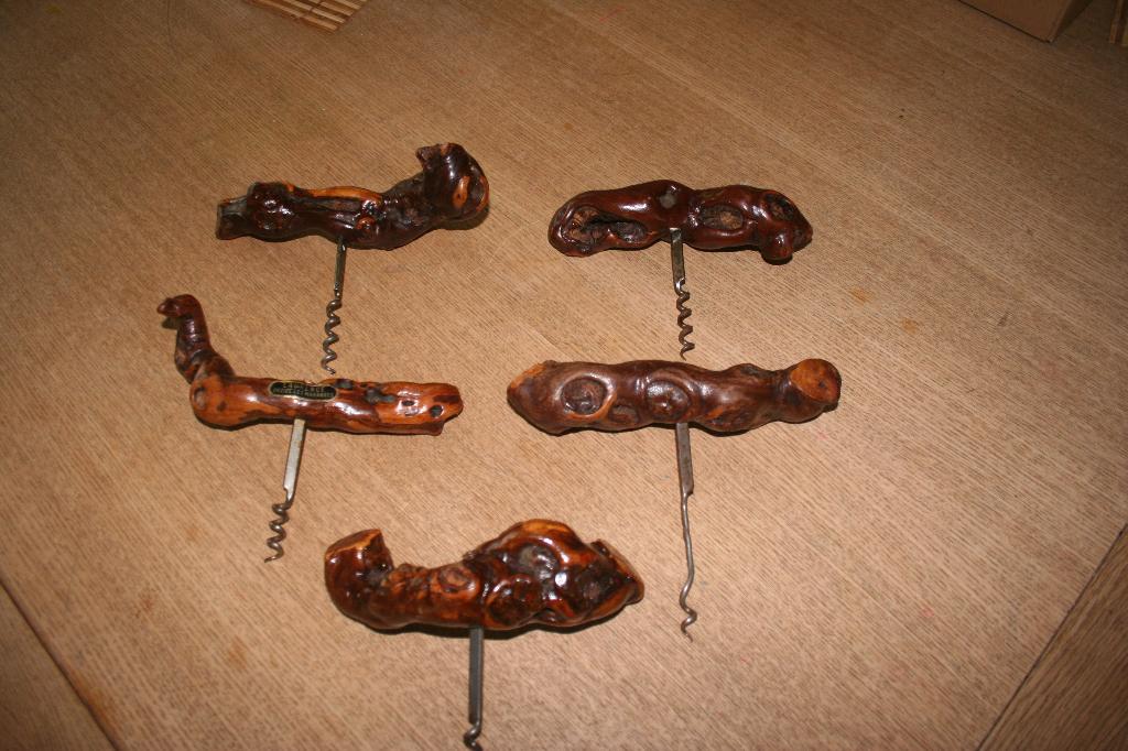 Kurkentrekker France Wijn Wortelhout Vintage, Antiek en Kunst, Antiek | Gereedschap en Instrumenten, Ophalen of Verzenden