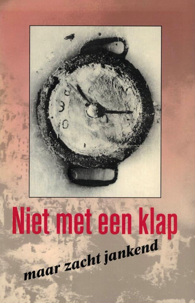 Niet met een klap maar zacht jankend., Ophalen of Verzenden, Gelezen