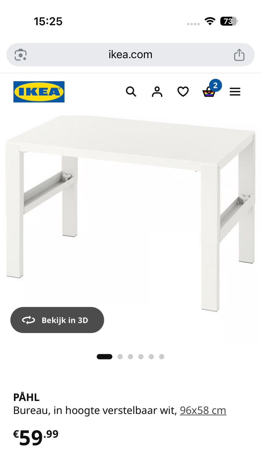 Ikea kinder tafel + stoel, Ophalen, Gebruikt, Tafel(s) en Stoel(en)