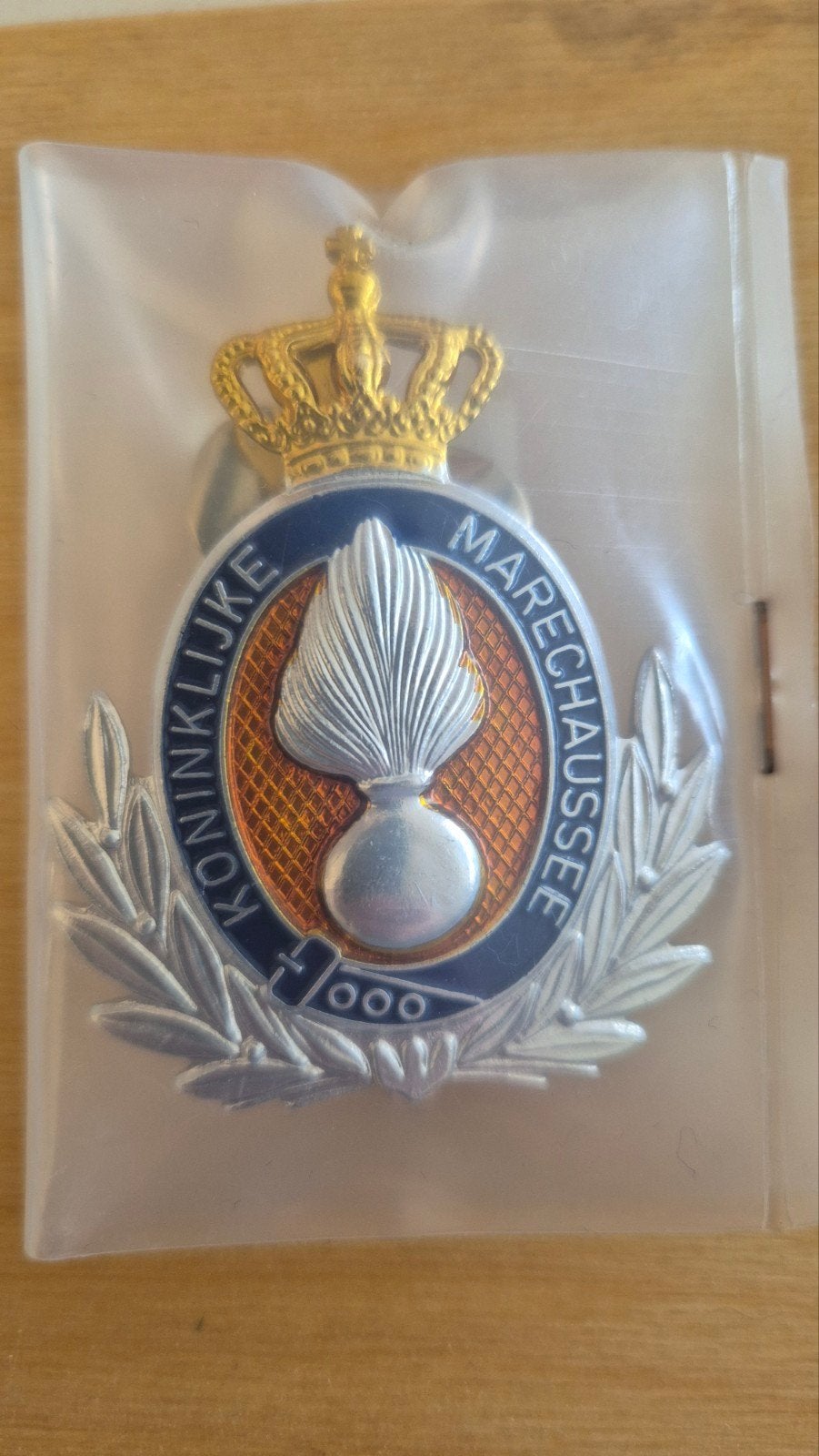 petembleem KMar, Ophalen of Verzenden, Marechaussee, Nederland, Embleem of Badge