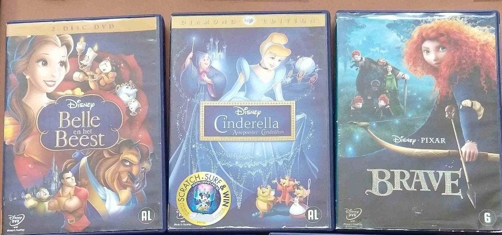 Disney DVD 's - hoeft niet in 1 koop, Alle leeftijden, Ophalen of Verzenden, Zo goed als nieuw