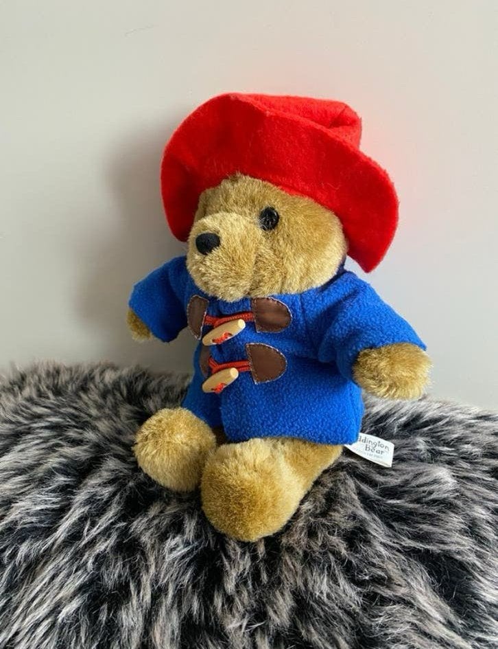 Paddington bear met jasje. 22 cm, Verzenden, Nieuw, Stoffen beer, Overige merken