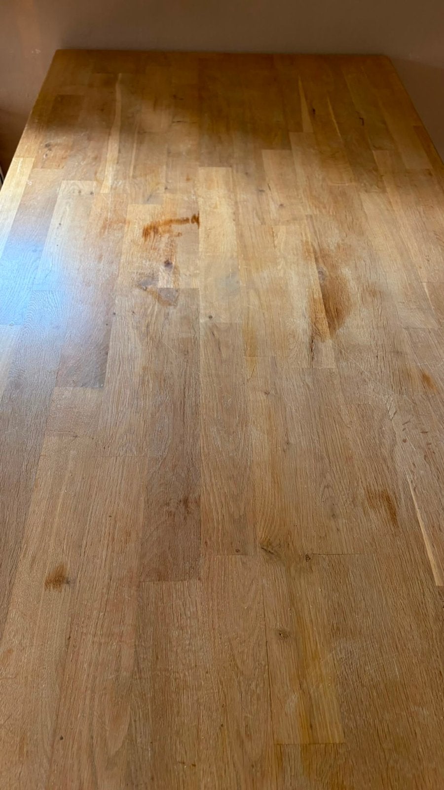 Industriële eettafel., Ophalen, Gebruikt, 50 tot 100 cm, 150 tot 200 cm