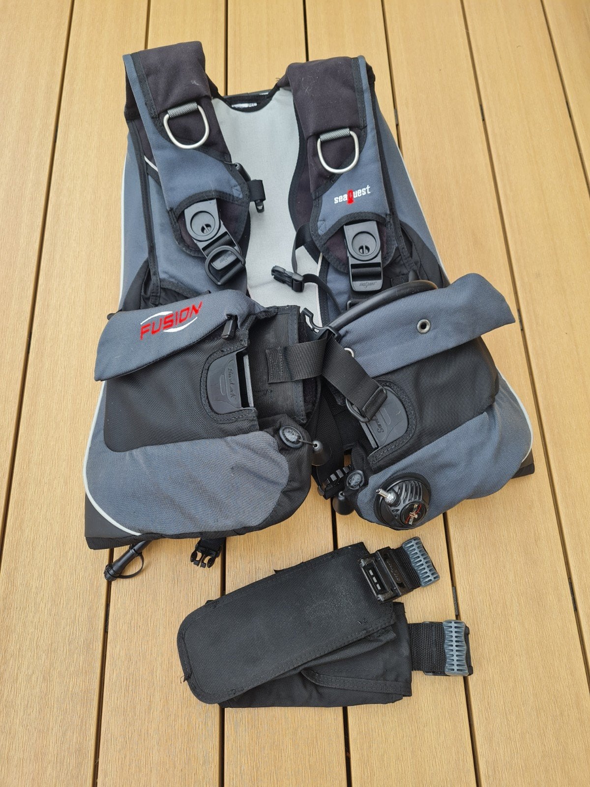 Seaquest Trimvest M/L - Zo goed als nieuw, Watersport en Boten, Ophalen of Verzenden, Zo goed als nieuw, Trimvest of Wing