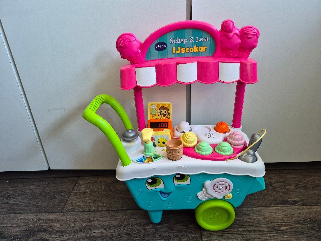 Ijscokar Vtech, Ophalen, Gebruikt, 6 maanden tot 2 jaar