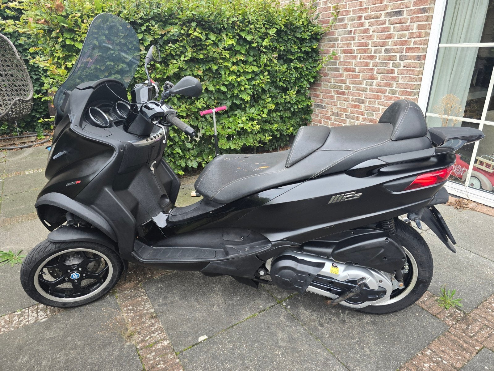 Piaggio MP3 500 LT Sport ABS/ASR - Mat Zwart, Ophalen, Gebruikt, Overige typen, Piaggio
