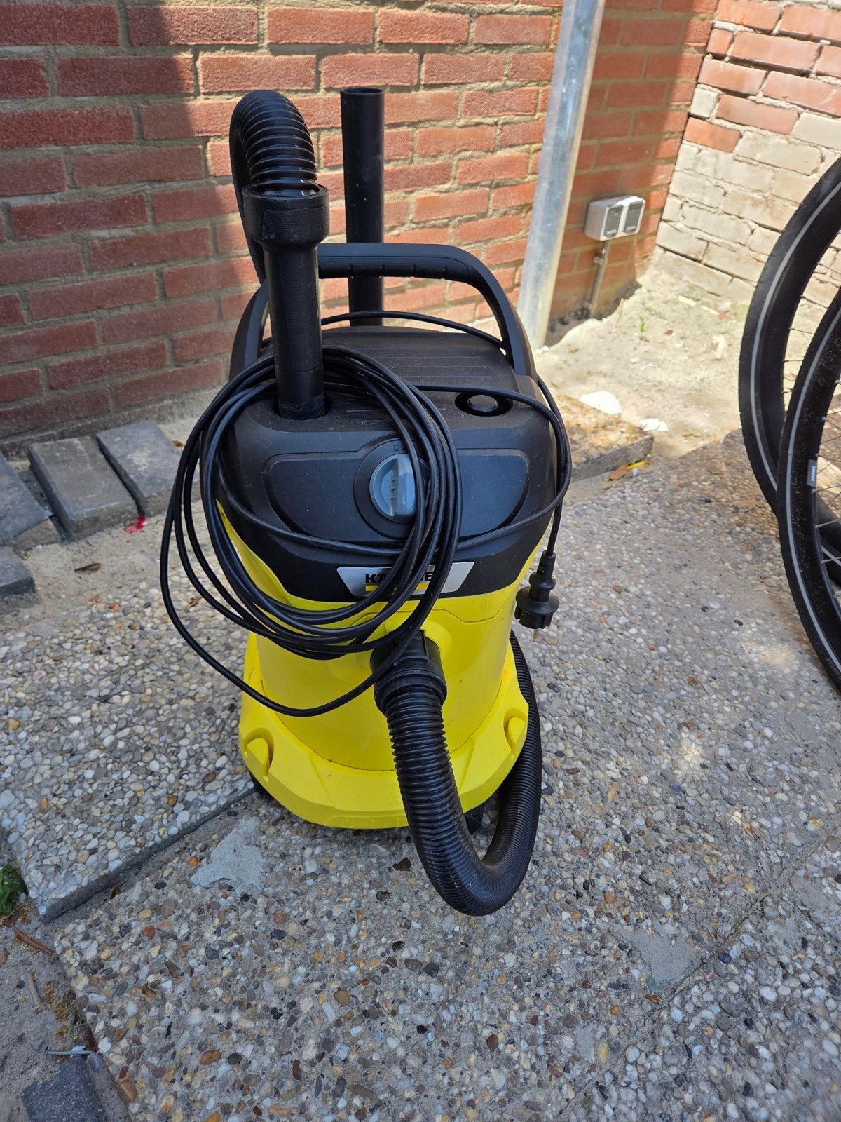 Kärcher KWD 2 stofzuiger, Ophalen