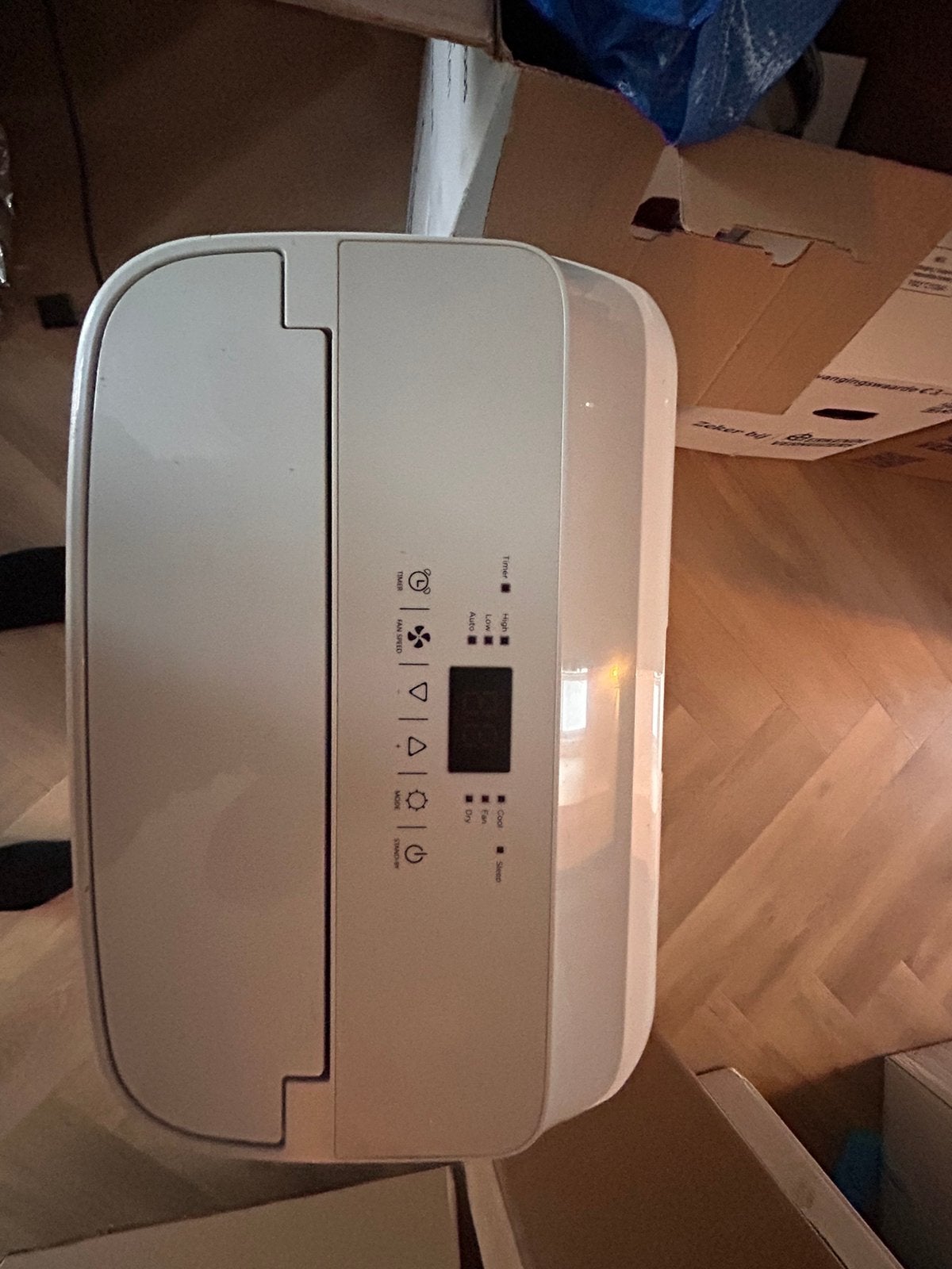 Mobile Airco fauve volledig, Ophalen, Gebruikt, Wit, Overige typen