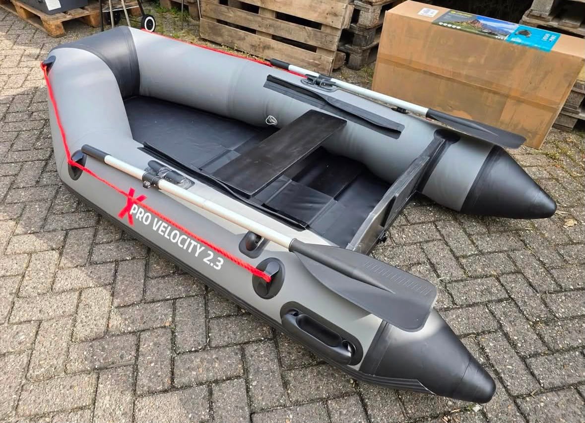 Rubberbootje 2.30 meter max 5pk, Watersport en Boten, Kano's, Ophalen, Nieuw, Twee personen, Kajak