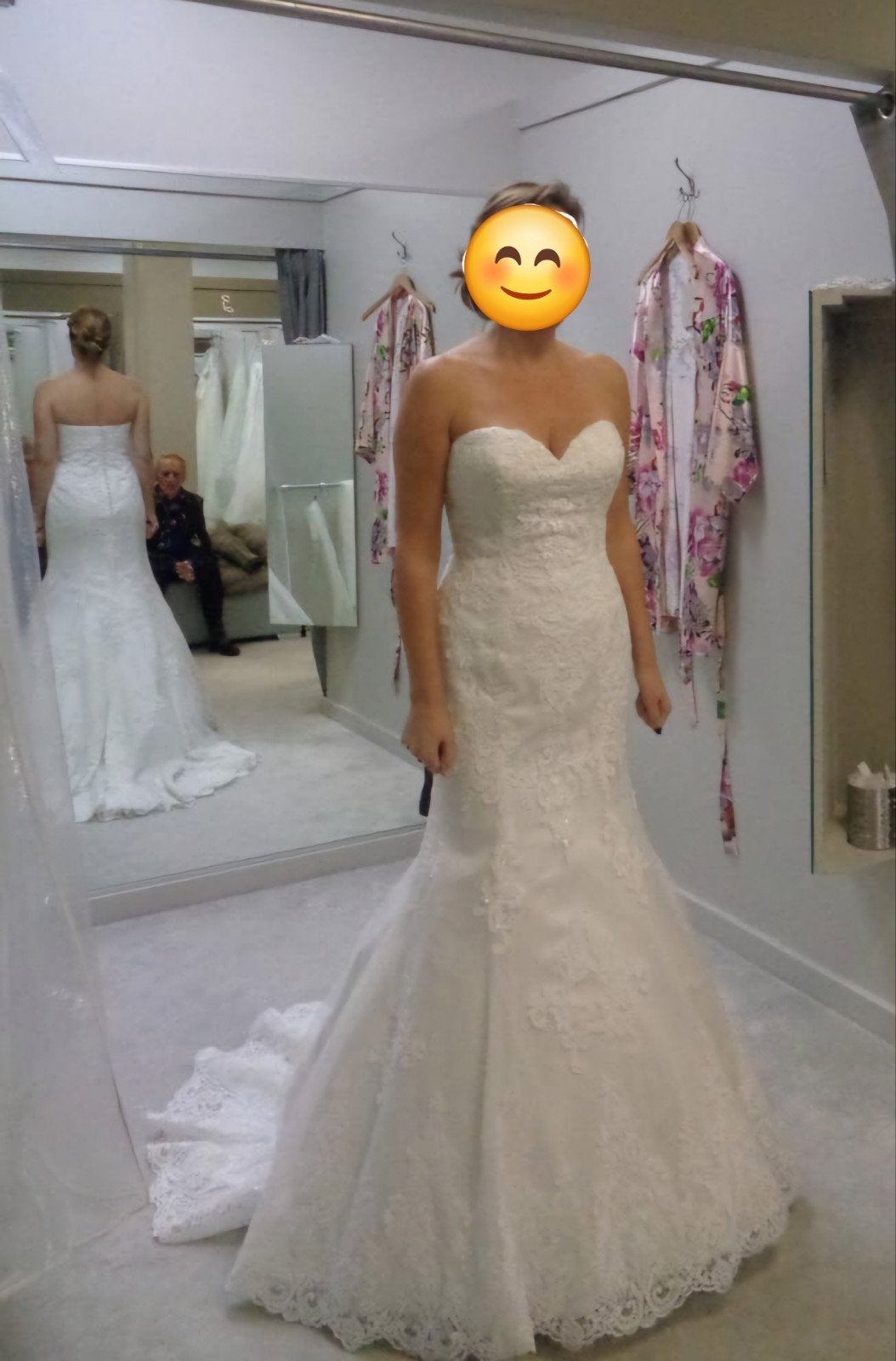 Trouwjurk maat 38, Ophalen, Nieuw, Wit, Trouwjurk
