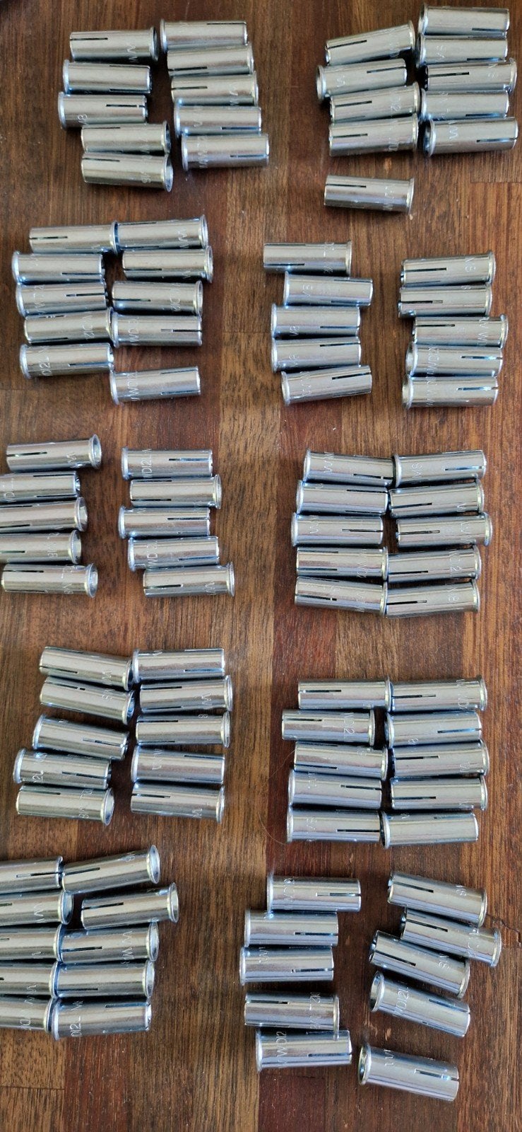100 stuks WDI12L M8x30 inslag anker, Ophalen of Verzenden, Nieuw, Minder dan 50 mm, Pluggen