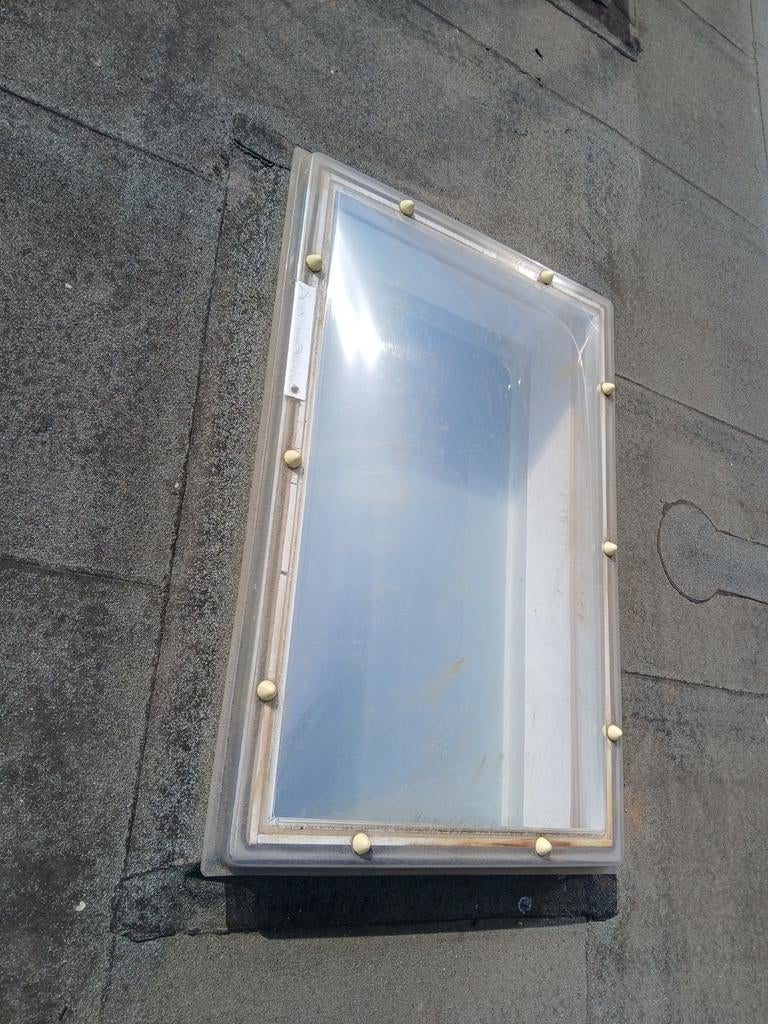 DW Lichtkoepel compleet met opstand 80x130 cm, Doe-het-zelf en Verbouw, Glas en Ramen, Ophalen of Verzenden