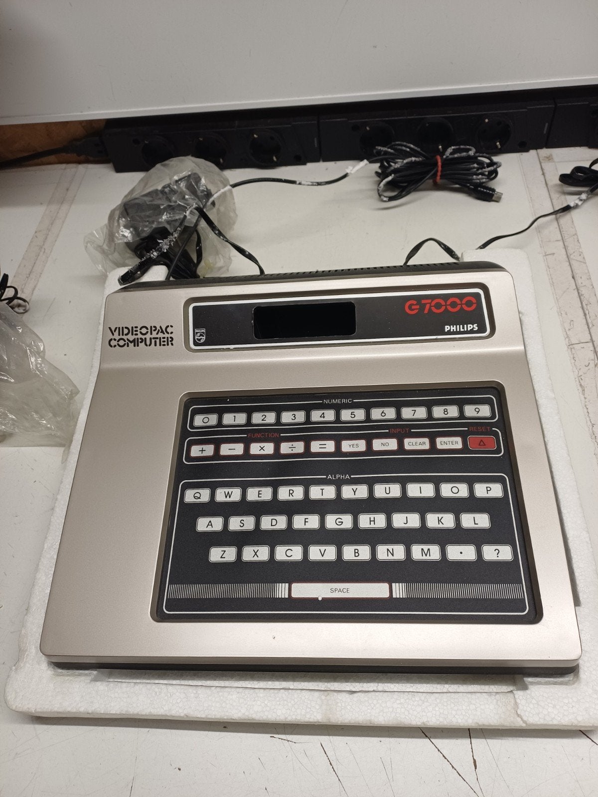 Philips G 7000 Videopac computer uit 1978, compleet, Spelcomputers en Games, Spelcomputers | Overige, Ophalen of Verzenden, Overige merken