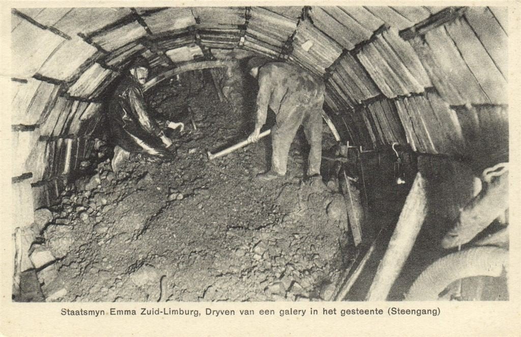 Staatsmyn Emma Zuid-Limburg, [Steengang] - ongelopen, Verzamelen, Verzenden, 1940 tot 1960, Ongelopen, Limburg