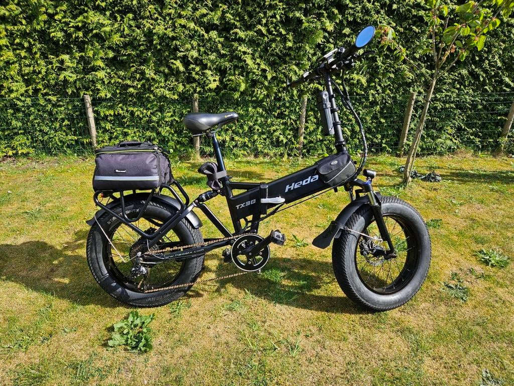 Heda TX30 vouwfiets fatbike E-bike - Zo goed als nieuw, Fietsen en Brommers, Ophalen of Verzenden, Zo goed als nieuw, Overige merken