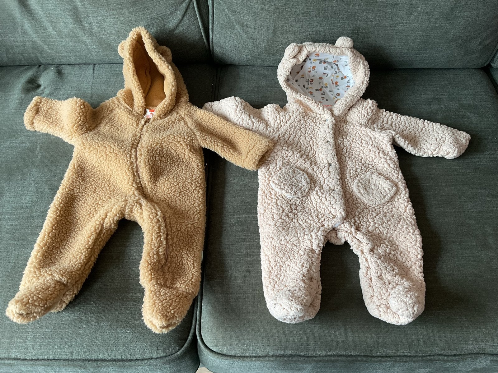 2x Hema teddy berenpakjes maat 50/56, Ophalen, Gebruikt, Jongetje of Meisje