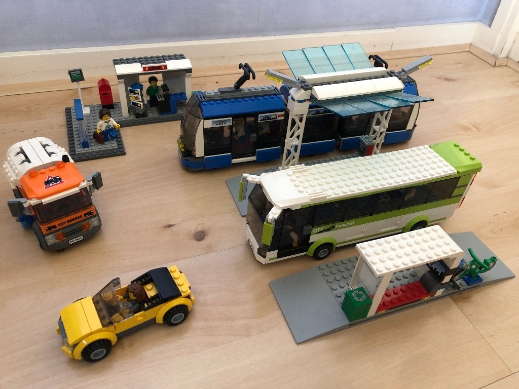 Lego City Openbaar Vervoer 8404, City, Lego, Compleet, Ophalen of Verzenden