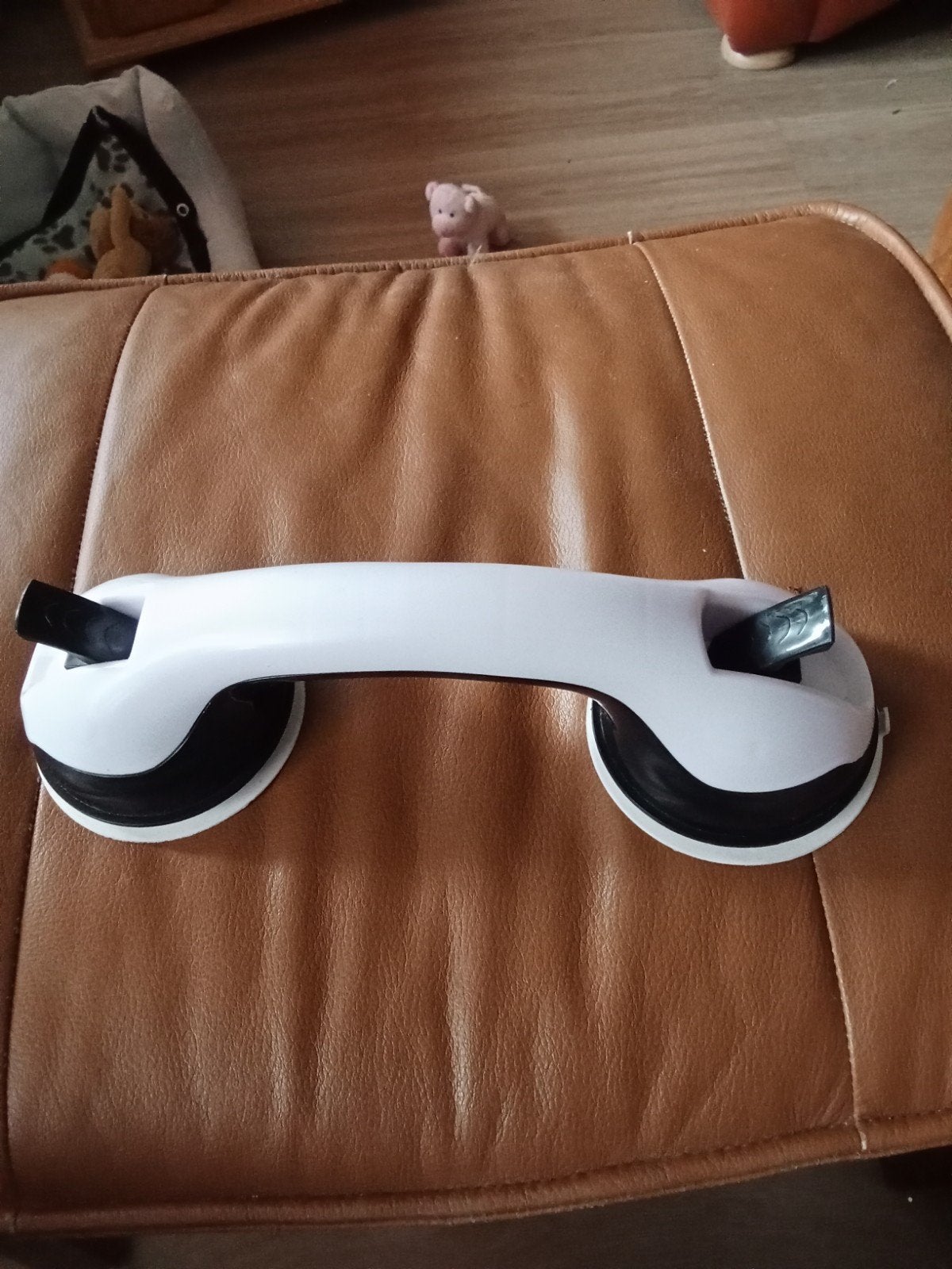 Handgreep met zuignappen - nieuw, Ophalen of Verzenden, Nieuw, Wit, Douche-accessoire