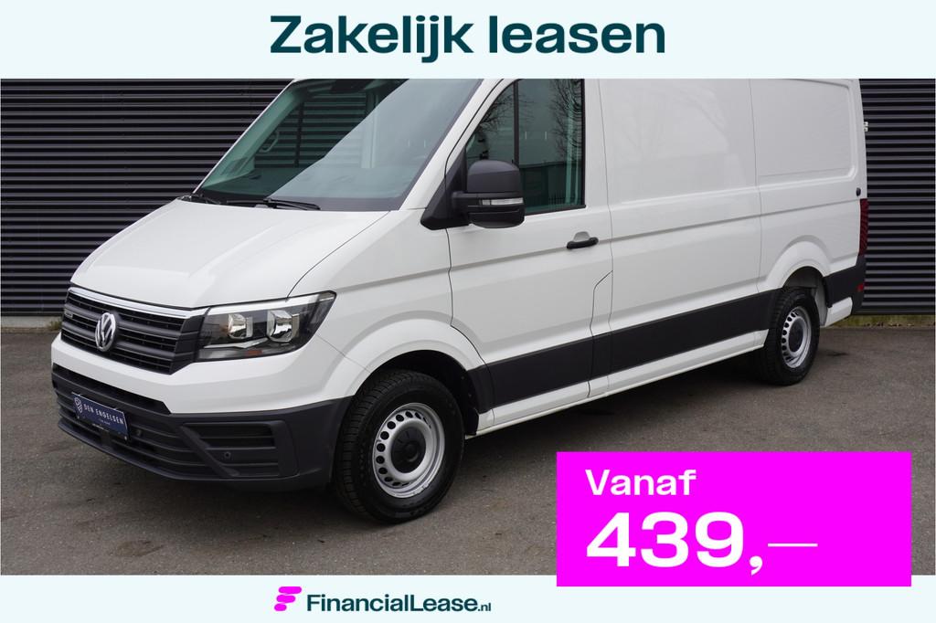 Volkswagen Crafter 35 177PK Automaat 4X4 L3H2/L2H1 4Motion T, Stof, Gebruikt, Euro 6, 4 cilinders