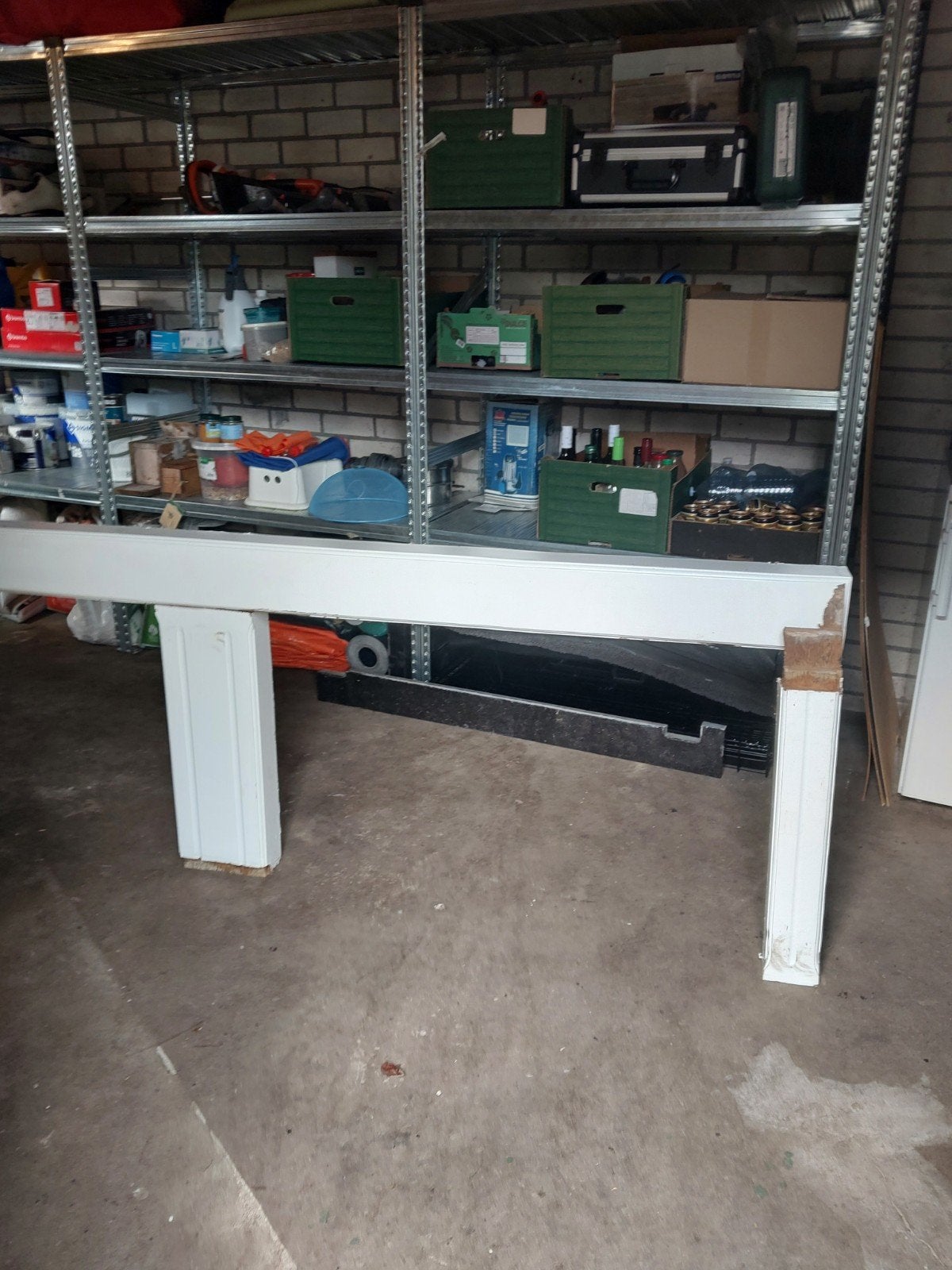 Witte schouw voor open haard, Huis en Inrichting, Ophalen, Vrijstaande haard, Elektrische haard