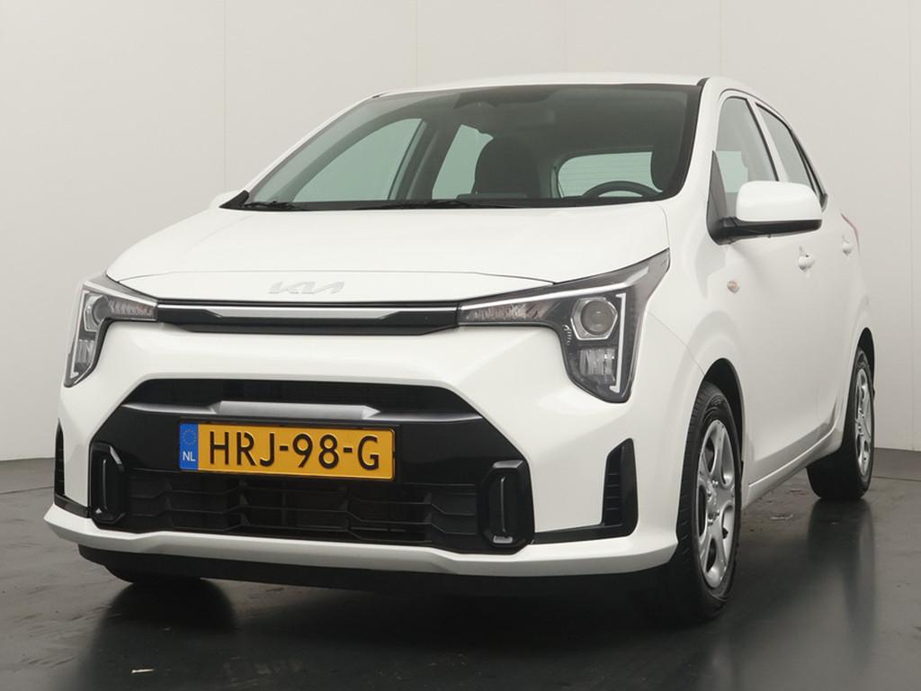 Kia Picanto 1.0 DPI DynamicLine - Achteruitrijcamera - Airco, Voorwielaandrijving, Stof, 4 stoelen, Wit