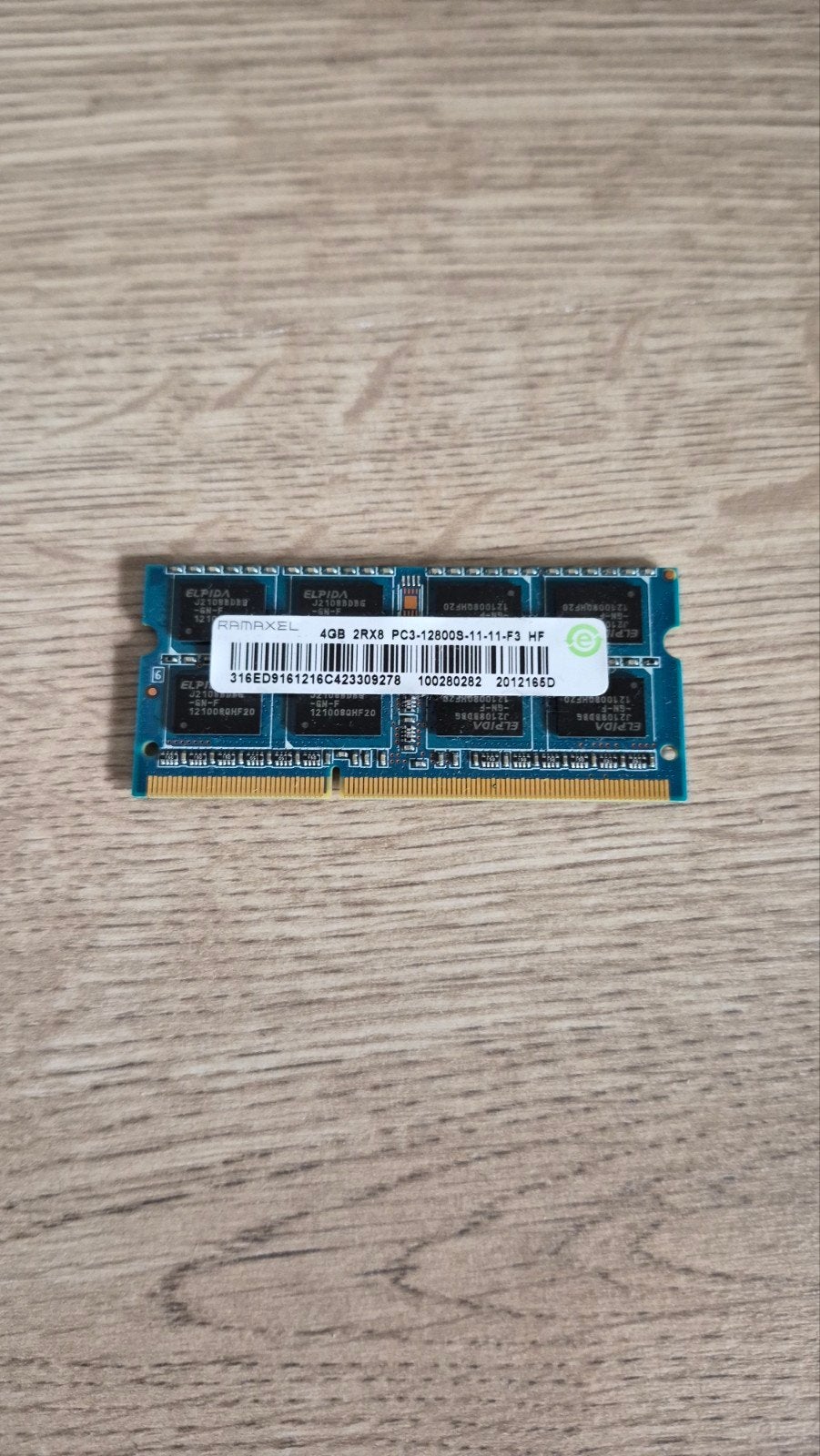 Ramaxel 4gb pc3 ram ddr3, Gebruikt, DDR3, Ophalen of Verzenden, Laptop