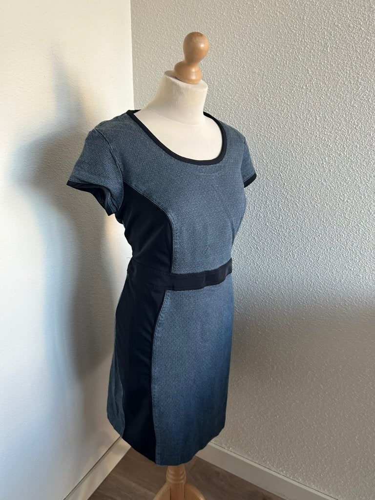 Voodoo Vixen maat 46 blauwe spijker denim jeans jurk 2892, Kleding | Dames, Blauw, Voodoo Vixen, Maat 46/48 (XL) of groter, Ophalen of Verzenden