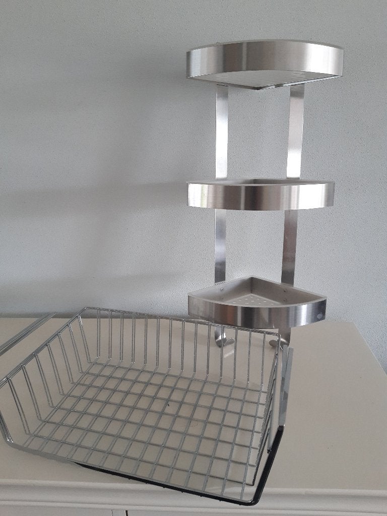 Doucherekje en 2 kastmandjes, Ophalen, Minder dan 50 cm, Gebruikt, Overige typen