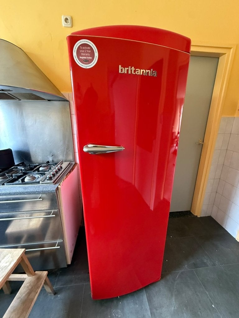 Brabantia koelkast met vriesvak - 175x60x70 cm, Witgoed en Apparatuur, Ophalen, 150 tot 200 liter, Gebruikt, 160 cm of meer