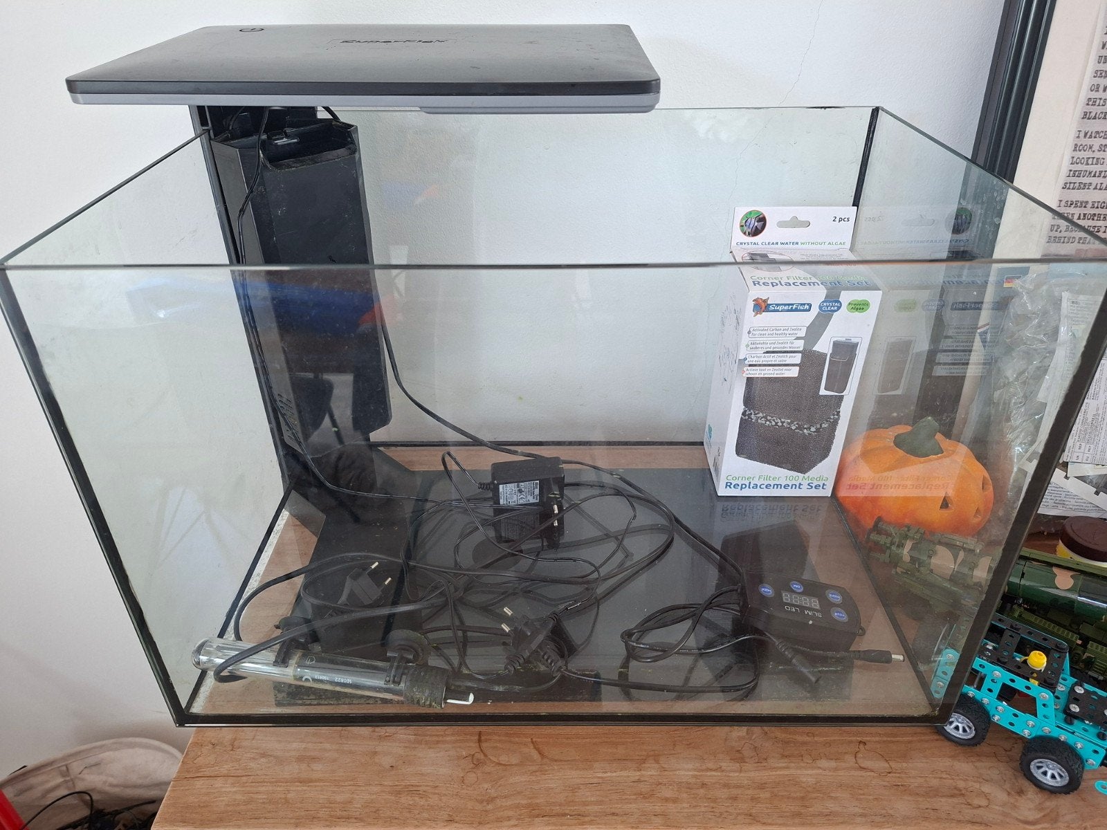 superfish quadro 70, Dieren en Toebehoren, Ophalen, Leeg aquarium