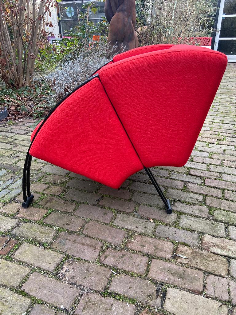 Young International fauteuils en banken, Huis en Inrichting, Fauteuils, Gebruikt, Hout, Leer, Metaal, Stof, Overige materialen