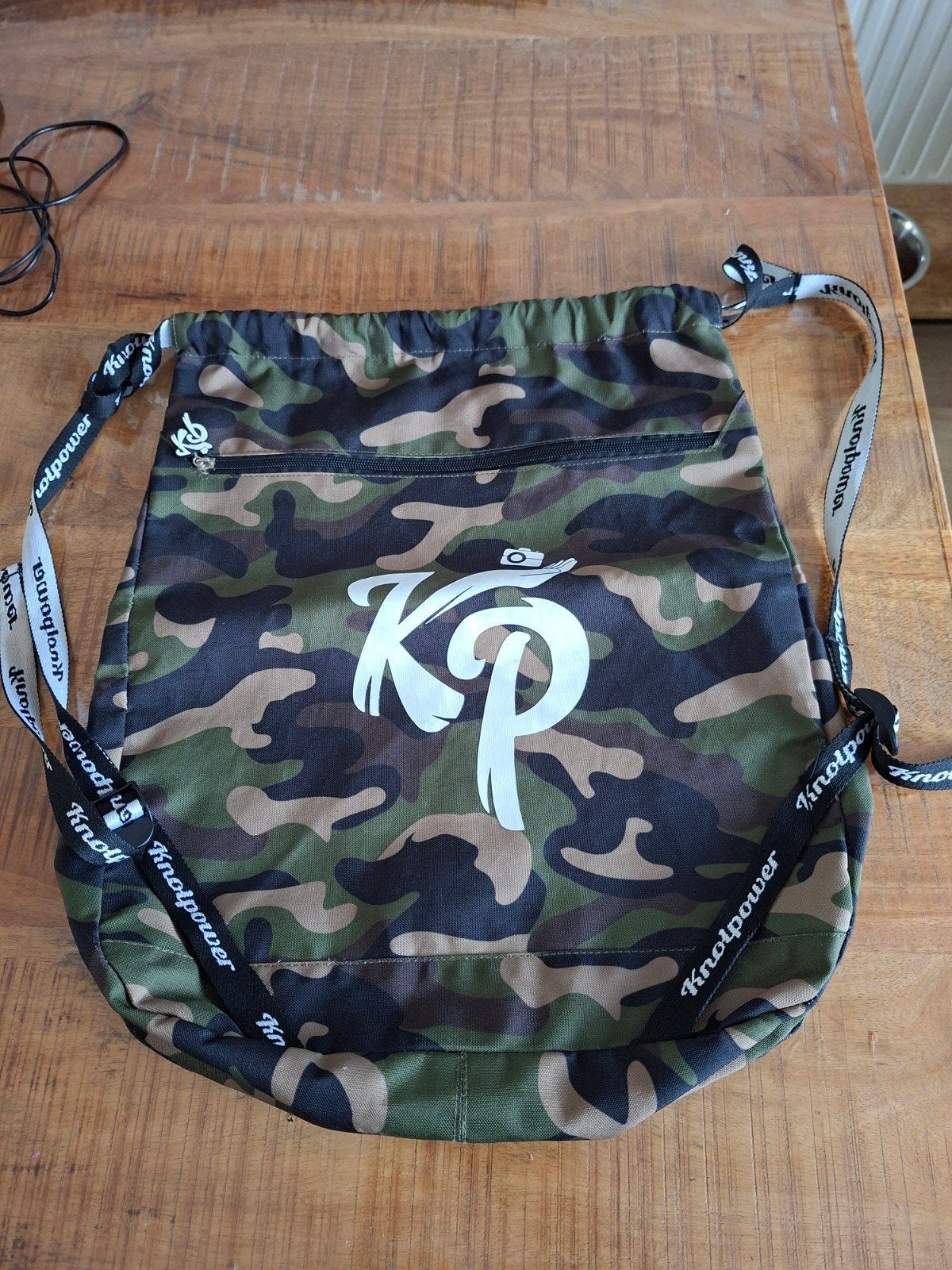 Knolpower camouflage rugzak, Ophalen of Verzenden, Zo goed als nieuw
